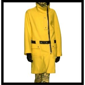 Jc de castelbajac x Keith Haring wool coat